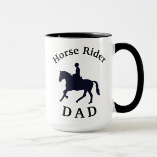Best "Horse Rider DAD" Ever! Father's Day Mug