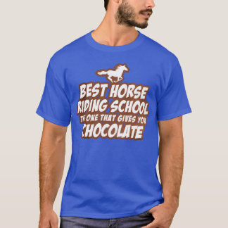 Best Horse Riding School family T-Shirt