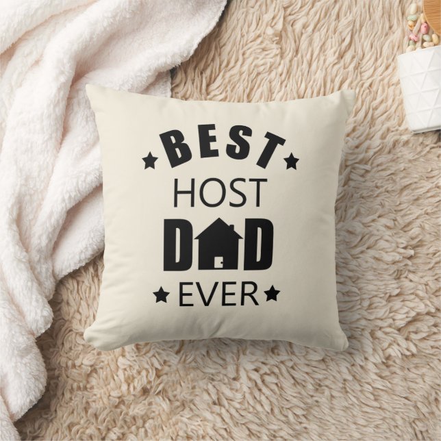 Best host dad ever happy fathers day gift ideas cushion (Blanket)