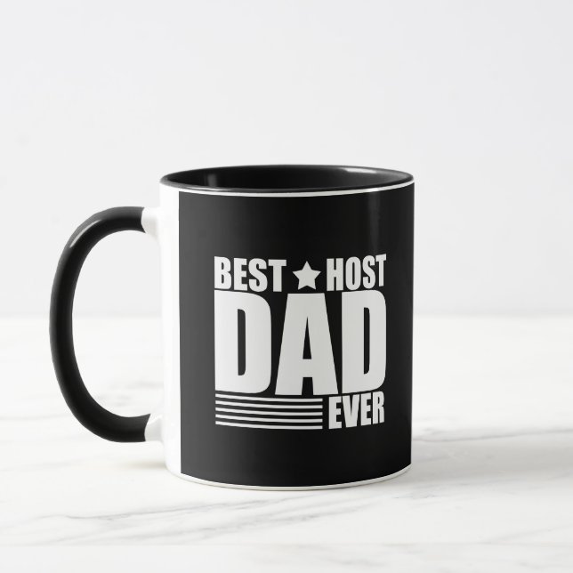 Best host dad ever happy fathers day gift ideas mug (Left)