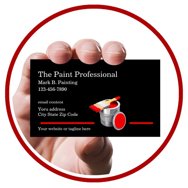 Best House Painter Business Cards Template (Creator Uploaded)