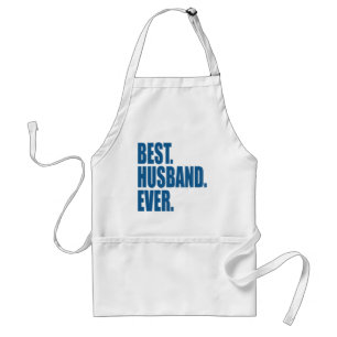 Best. Husband. Ever. (blue) Standard Apron
