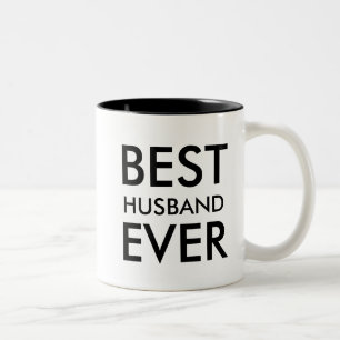 Best Husband Ever   Gift to personalise Two-Tone Coffee Mug