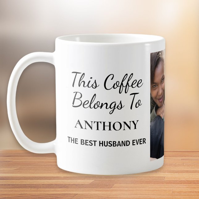 Best Husband Ever Personalised Photo Coffee Mug (Creator Uploaded)