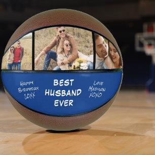 Best Husband Ever Photo Blue Basketball