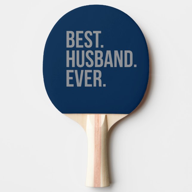 Best Husband Ever Ping Pong Paddle (Front)