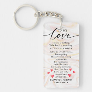 Best Husband Ever Romantic Love Message From Wife Key Ring