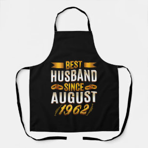 Best Husband Funny 58th Anniversary Apron