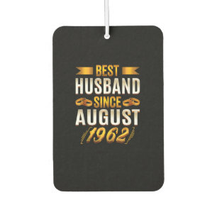 Best Husband Funny 58th Anniversary Car Air Freshener