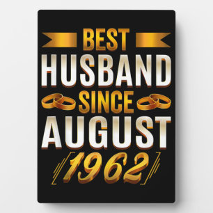 Best Husband Funny 58th Anniversary Plaque