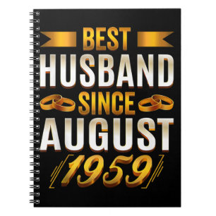 Best Husband Funny Anniversary Parents Notebook