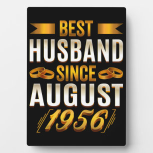 Best Husband Funny Anniversary Wife Plaque