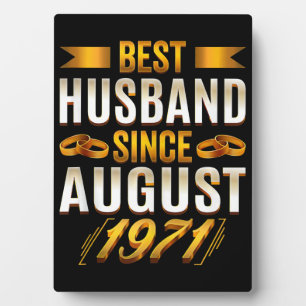 Best Husband Meaningfull Anniversary Parents Plaque