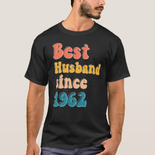 Best husband since 1962 wedding anniversary men ma T-Shirt