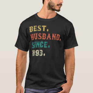 Best Husband Since 1993 29th Wedding Anniversary 2 T-Shirt
