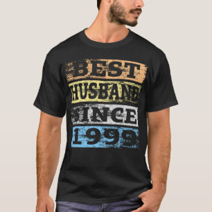 Best Husband Since 1999 Retro Vintage Style T-Shirt