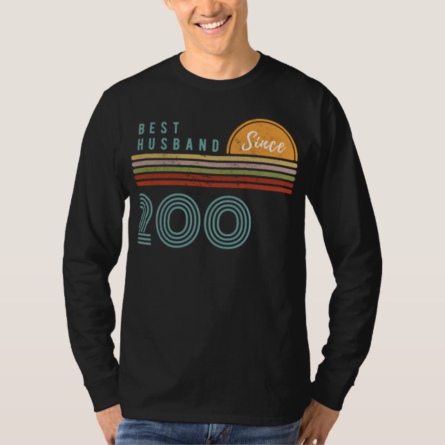Best Husband Since 2000 Funny Tee - Perfect Gift I (Front)