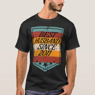 Best Husband since 2011 wedding married in 2011 T-Shirt