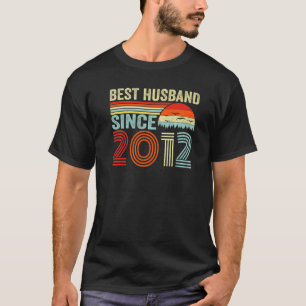 Best Husband Since 2012 10th Wedding Anniversary 1 T-Shirt