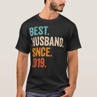 Best Husband Since 2019 5Th Wedding Anniversary 5 T-Shirt
