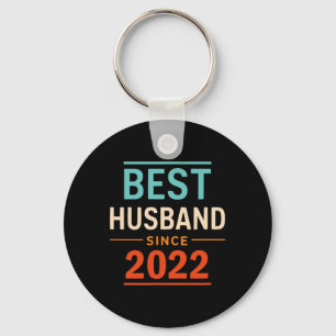 Best Husband Since 2022 2th Wedding Anniversary 2 Key Ring