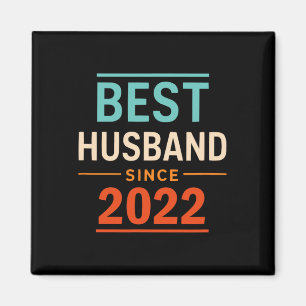 Best Husband Since 2022 2th Wedding Anniversary 2 Magnet