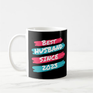 Best Husband since 2023 1st Wedding anniversary Coffee Mug
