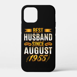 Best Husband Since August 1955 Funny Annivesary iPhone 12 Mini Case