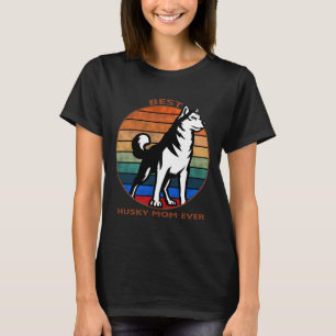 Best Husky Mum Ever Slim Fit Relaxed Fit T-Shirt