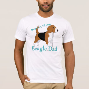 Best In Show Beagle Dad Personalised T-Shirt