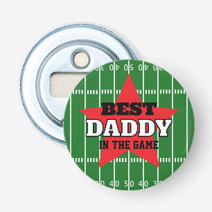 Best in the Game Football Field Personalised Gift Bottle Opener