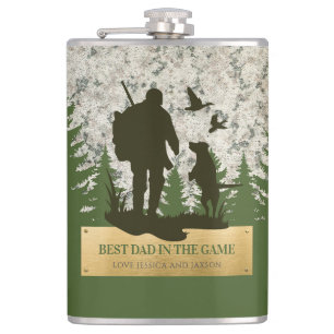 Best in the Game Personalised Gift Hip Flask
