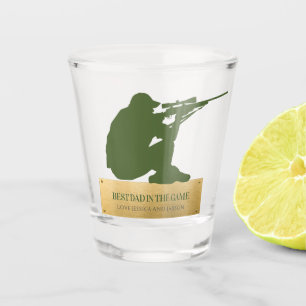 Best in the Game Personalised Gift Shot Glass