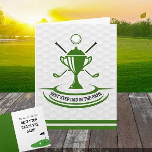 Best in the Game Personalized Golf Folding Gift Card