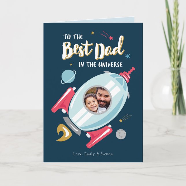 Best in the Universe Father's Day Card (Front)