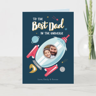 Best in the Universe Father's Day Card