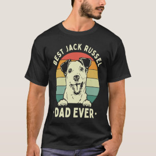 Best jack russell terrier dad cute dog fathers day T-Shirt