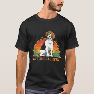 Best Jack Russell Terrier Dog Dad Ever Dog Love T-Shirt