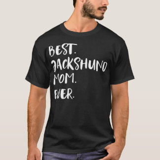 Best Jackshund Mum Ever T-Shirt