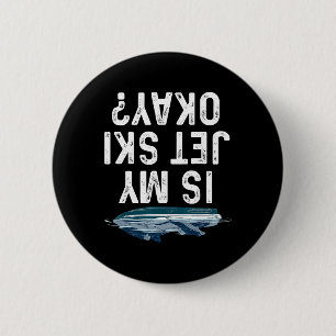 Best Jet Ski Art For Men Women Jet Skiing Water Sp 6 Cm Round Badge