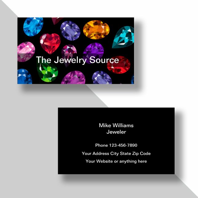 Best Jeweller Theme New Business Card (Creator Uploaded)