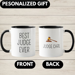 Best Judge, Personalised Judge gift, Judge  Mug
