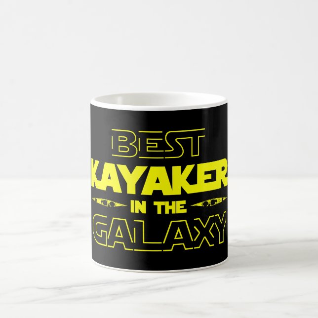 Best Kayaker In The Galaxy Coffee Mug (Center)