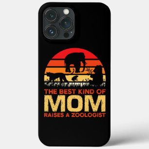 Best Kind of Mum Raises a Zoologist, Zoologist Mum iPhone 13 Pro Max Case