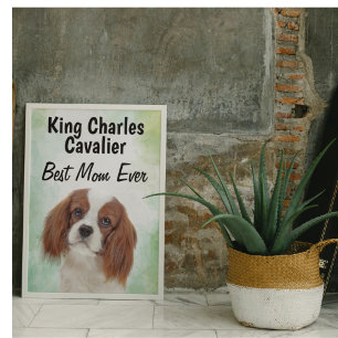 Best King Charles Cavalier Mum Poster