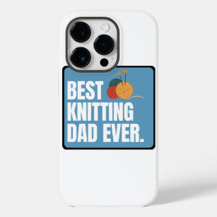 Best Knitting Dad Ever Case-Mate iPhone 14 Pro Case