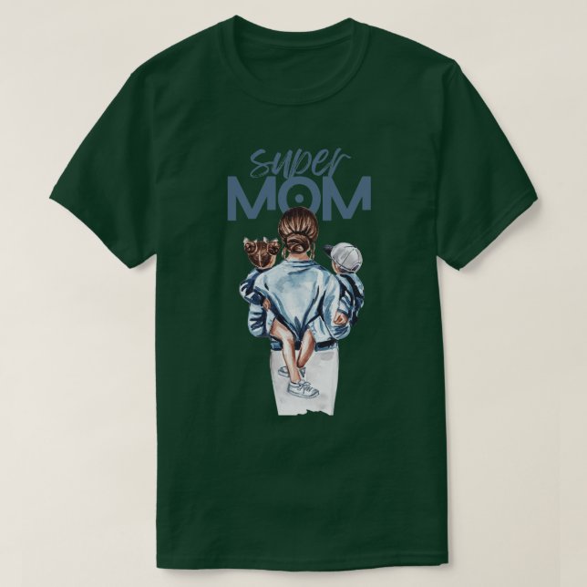 best knitting mum ever 241  T-Shirt (Design Front)