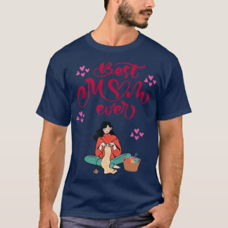 Best knitting mum ever 282  T-Shirt