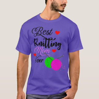 Best Knitting Mum Ever (4) T-Shirt