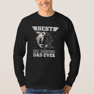 Best Koi Keeper Dad Ever Fish Asian Japanese Carp T-Shirt